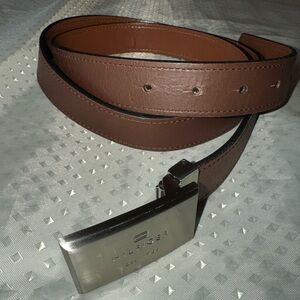 Tommy Hilfiger Brown Leather Belt Men’s XL
